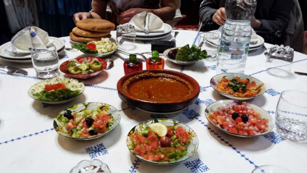 typisch marokkanisches Essen