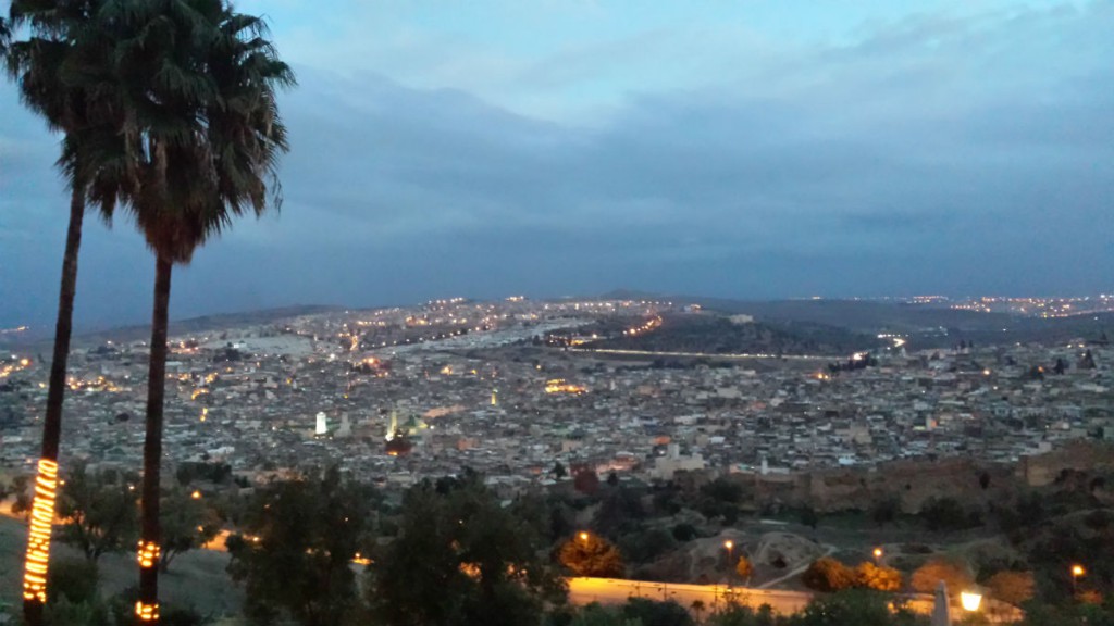 Abenddämmerung in Fes