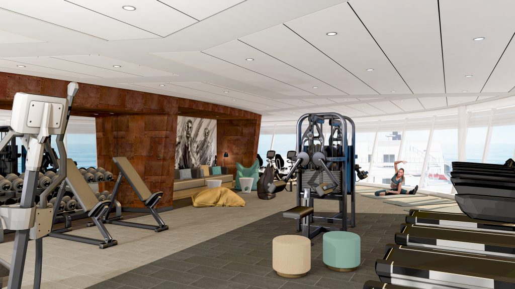 Fitnessbereich