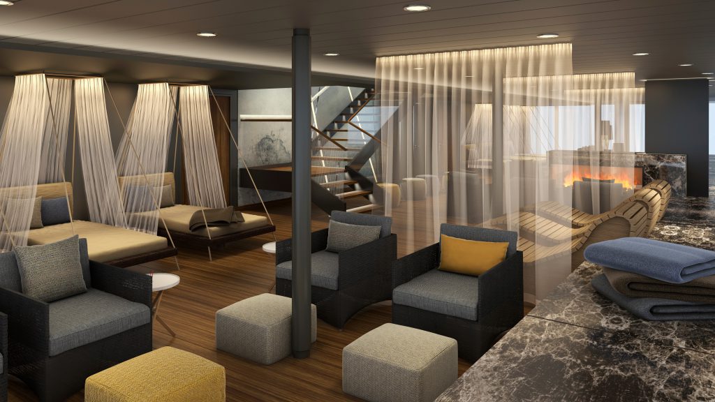 SPA & Meer Ruhebereich