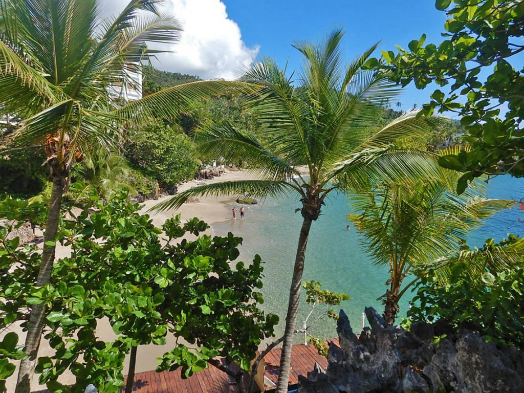 Strand am Luxury Bahia Principe Samaná