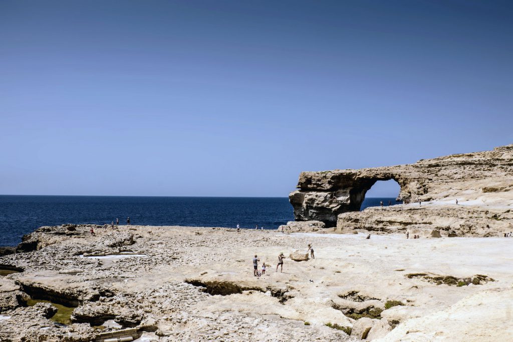 Bizarre Klippen und Felsformationen auf Malta