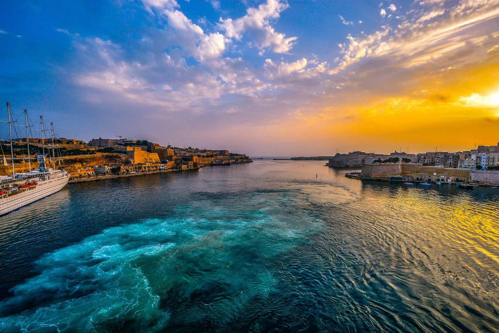 Malta, Hafen von Valletta