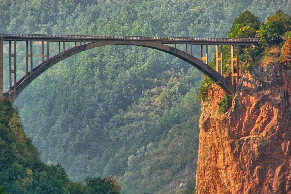 Brücke in Montenegro