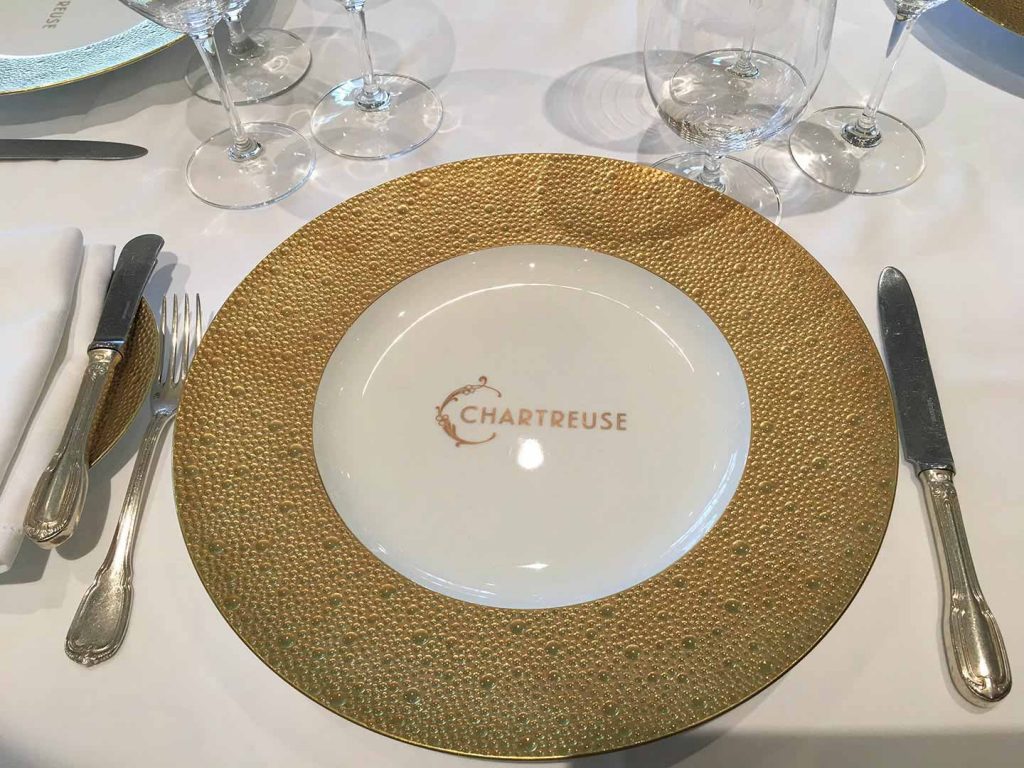 Chartreuse Gedeck