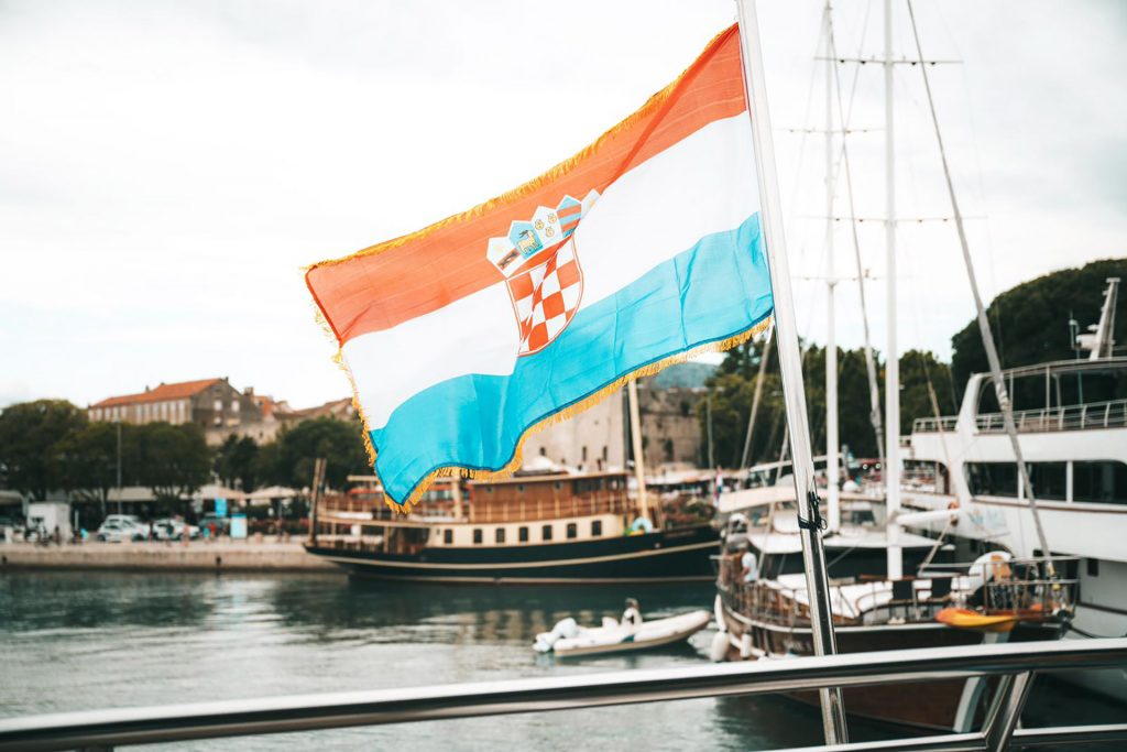 Hafenabschnitt in Makarska