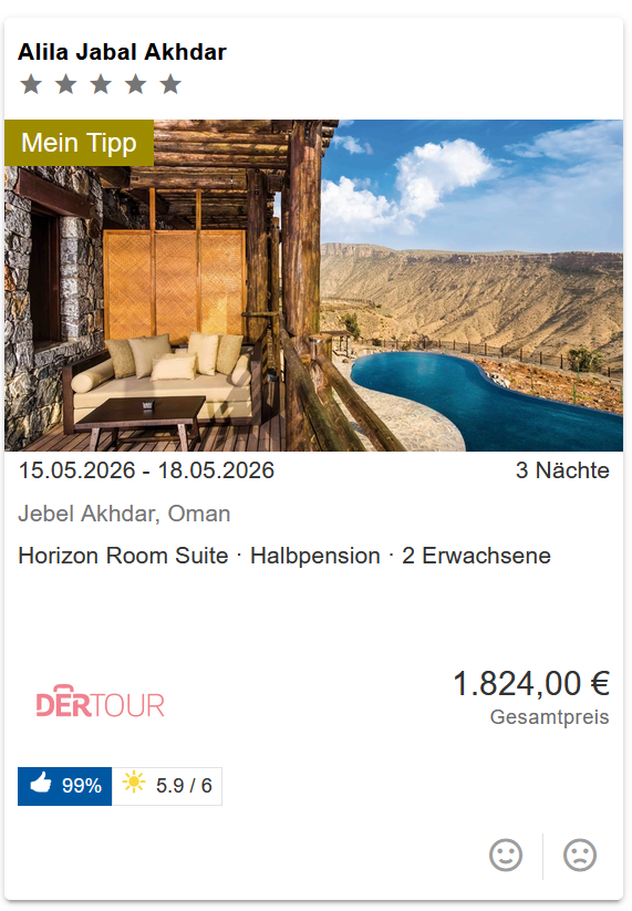 Jebel Akhdar Oman Angebote
