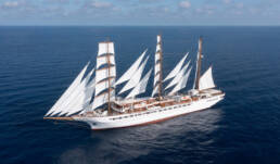 Sea Cloud Spirit unter Segeln