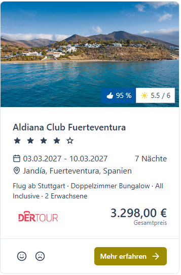 Reiseangebot für den Aldiana Club Fuerteventura