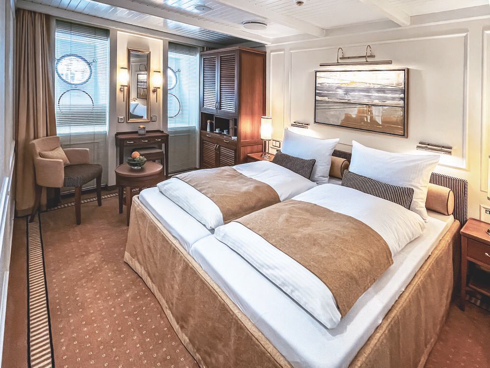 De-Luxe-Außenkabine der SEA CLOUD SPIRIT